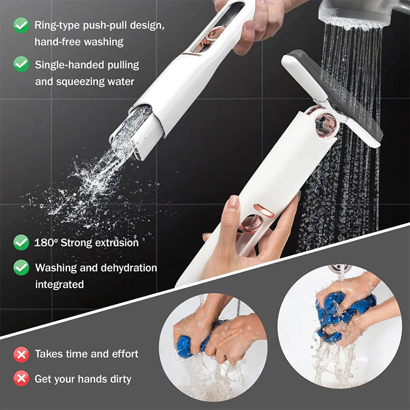 Hand-washable Desktop Cleaning Mini Mop - Image 8
