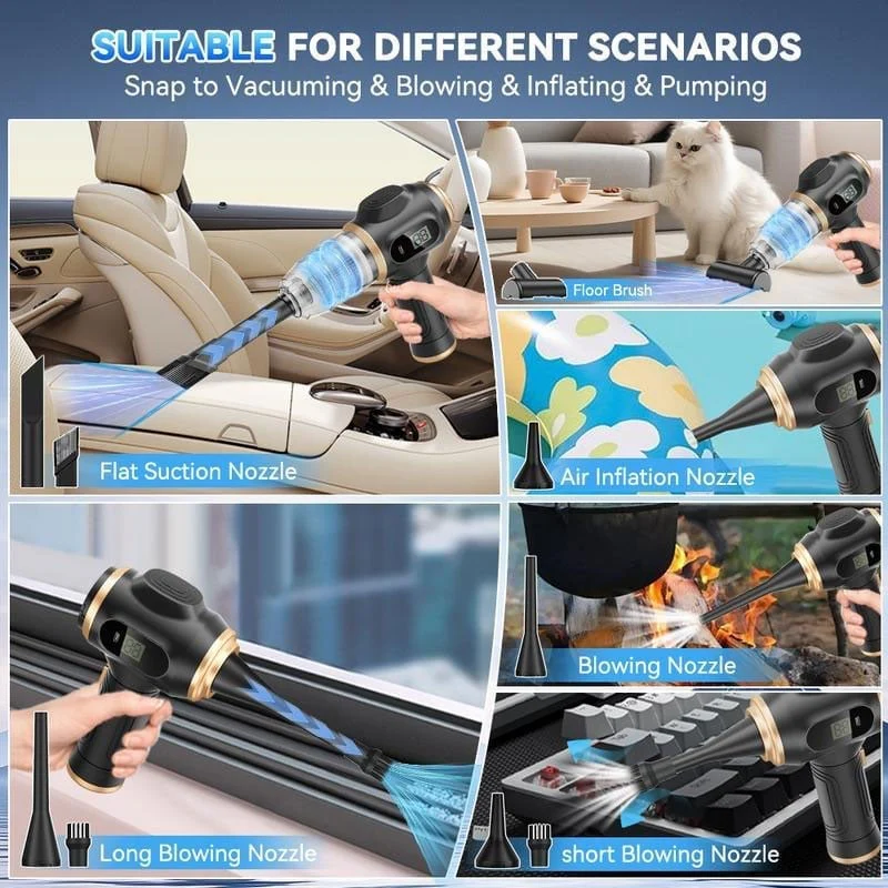 Handheld Cordless Car Vacuum Cleaner - Image 3