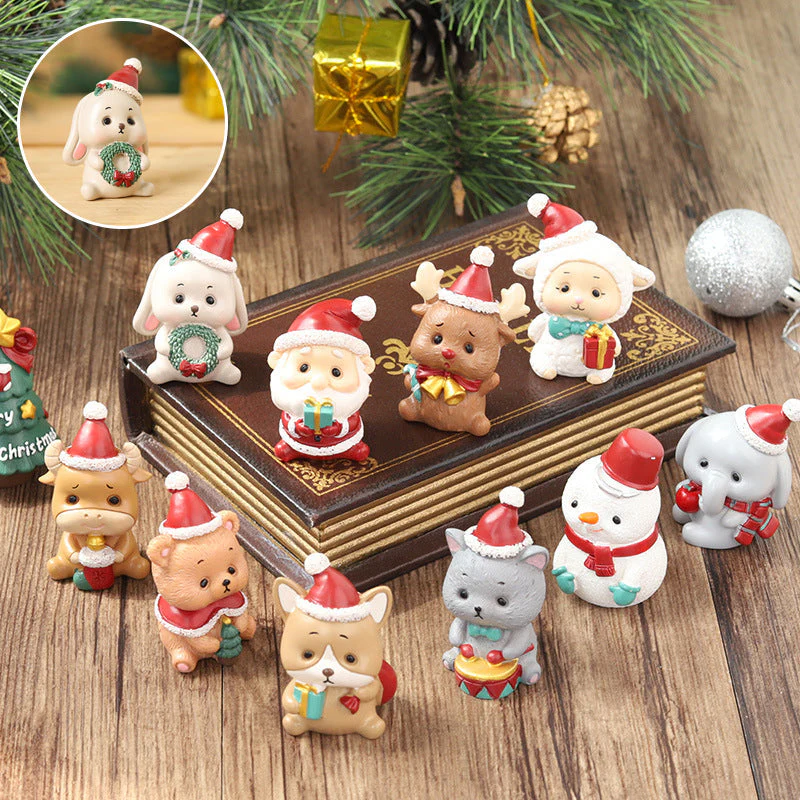 Handmade Animal Santa Ornaments - Image 10