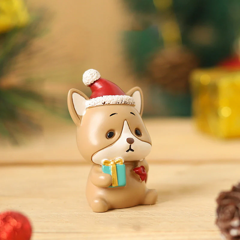 Handmade Animal Santa Ornaments - Image 14