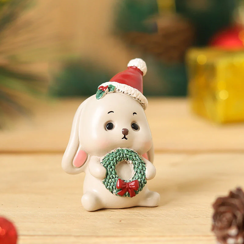 Handmade Animal Santa Ornaments - Image 23