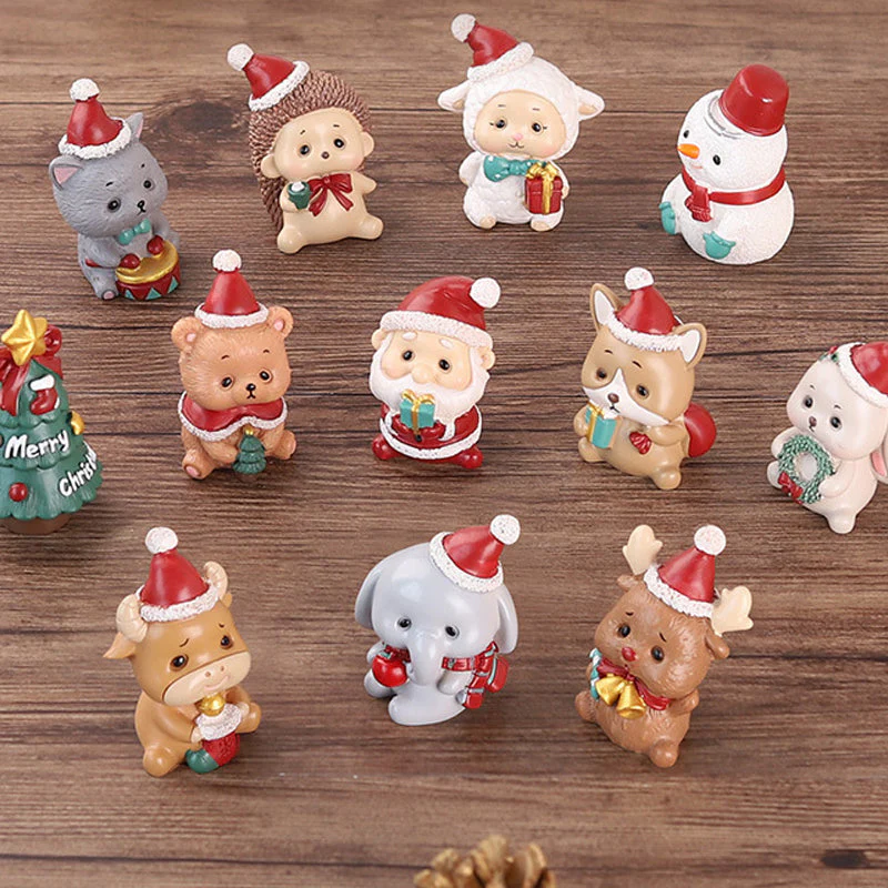 Handmade Animal Santa Ornaments - Image 5