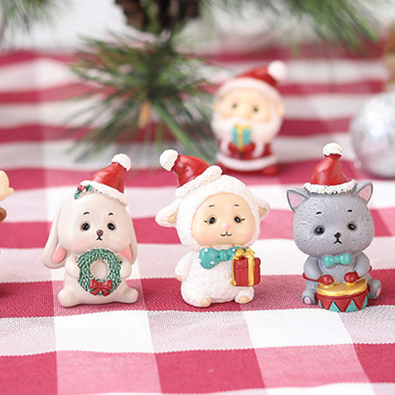 Handmade Animal Santa Ornaments - Image 7