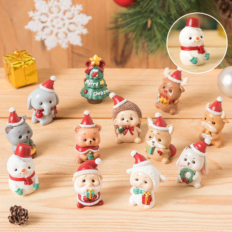 Handmade Animal Santa Ornaments - Image 9
