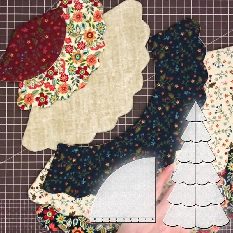 Handmade Christmas Tree Quilting Set - Image 6