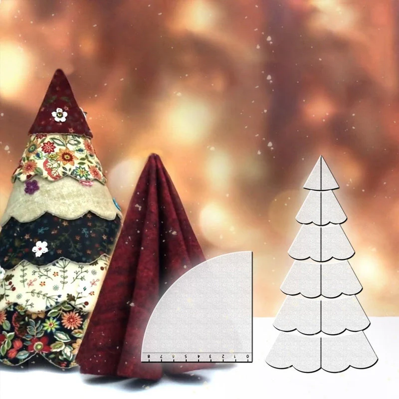 Handmade Christmas Tree Quilting Set - Image 7