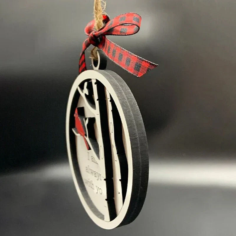 Handmade Memorial Ornament with Cardinals - Image 4