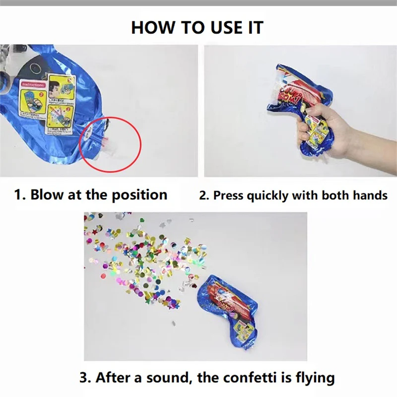 Happy Confetti Gun Set - Image 4