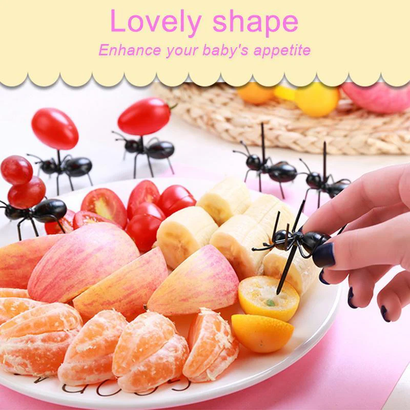 Hardworking Ants Moving Fruit Fork - Image 5
