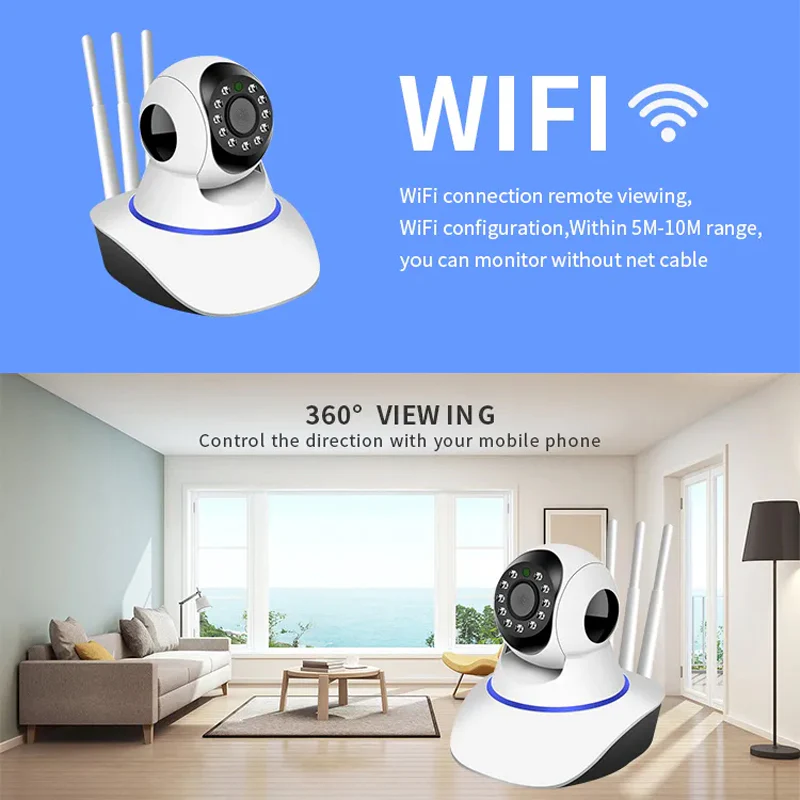 HD Smart WiFi Wireless Security Camera - Image 6