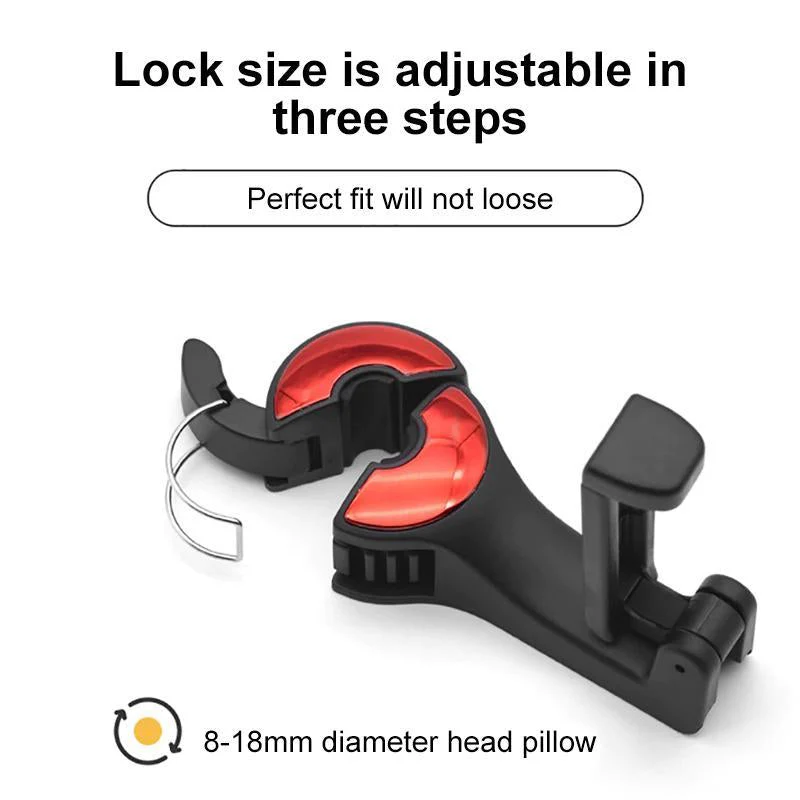 Headrest Bracket Car Hook - Image 6
