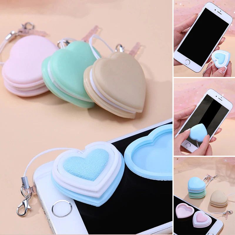 Heart-shaped Macaron Screen Glass Cleaner - Image 2