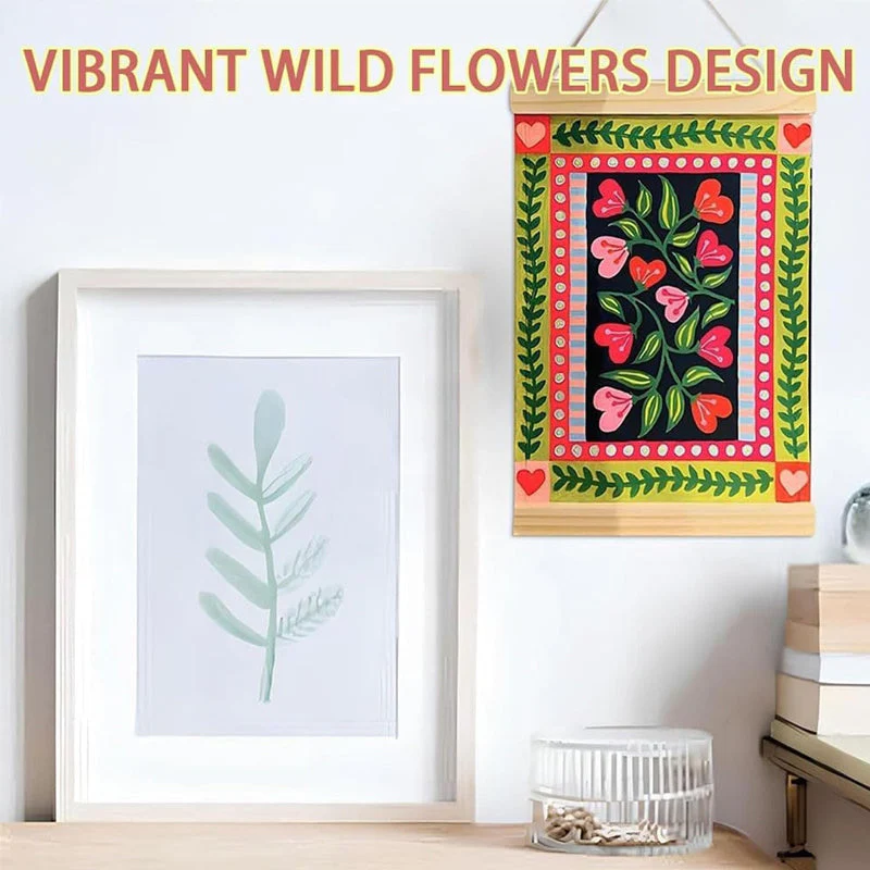 Hearts in Full Bloom Paint by Number Kit - Image 3