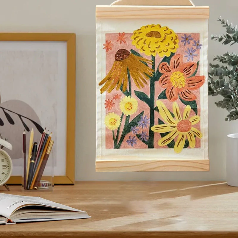 Hearts in Full Bloom Paint by Number Kit - Image 7