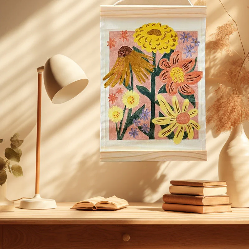 Hearts in Full Bloom Paint by Number Kit - Image 8