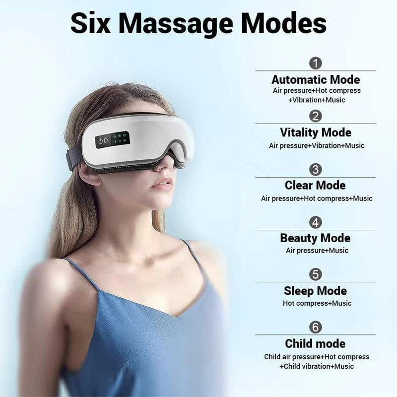 Heated Eye Massager With Music - Image 2
