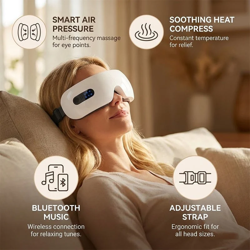Heated Eye Massager With Music - Image 6