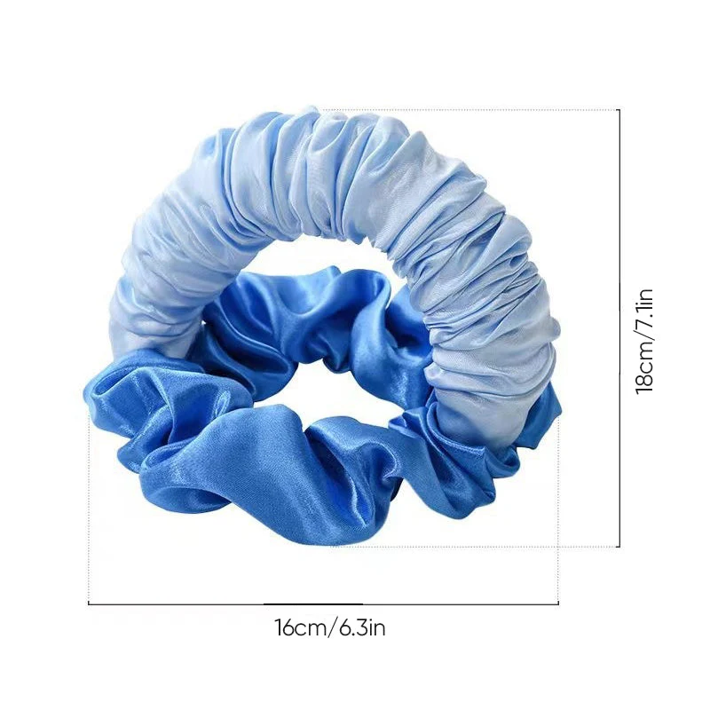 Heatless Hair Curling Double Scrunchie - Image 18