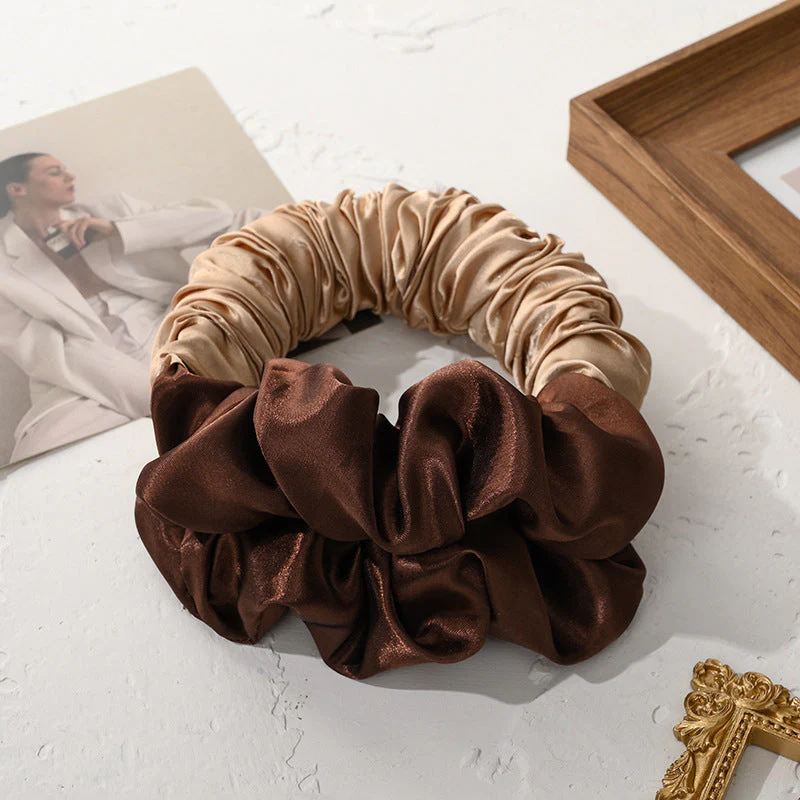 Heatless Hair Curling Double Scrunchie - Image 5