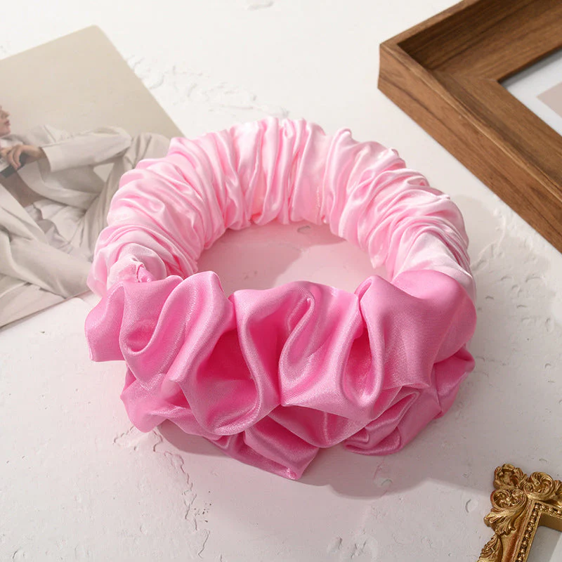 Heatless Hair Curling Double Scrunchie - Image 6