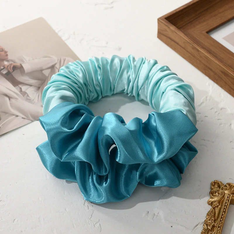 Heatless Hair Curling Double Scrunchie - Image 7