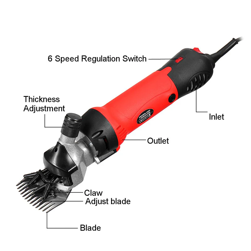 Heavy Duty Electric Shearing Clippers - Image 7