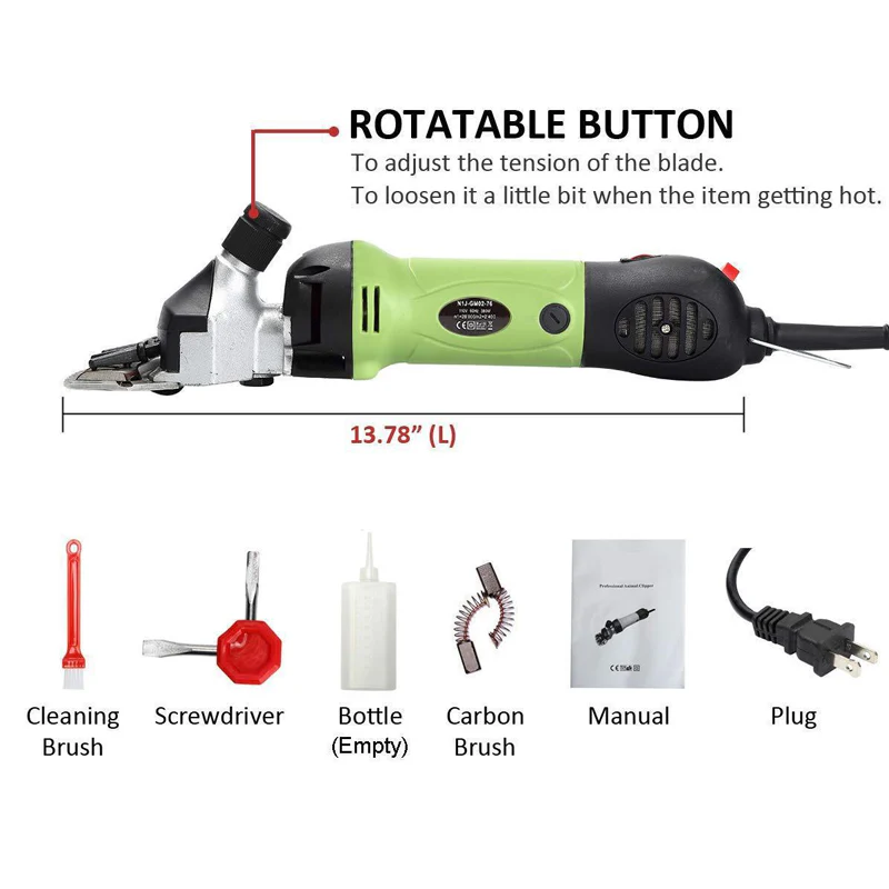 Heavy Duty Electric Shearing Clippers - Image 9