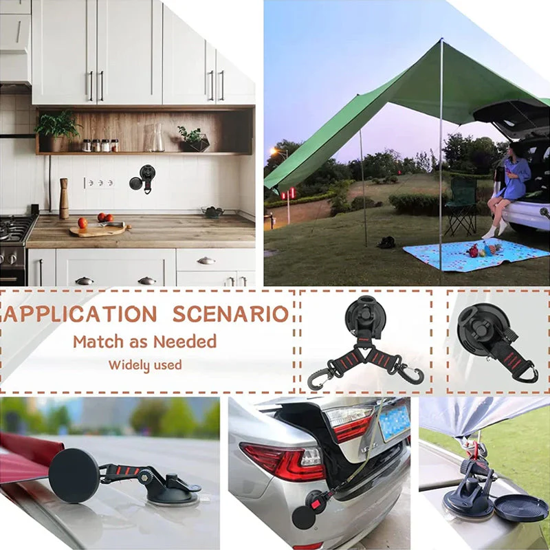 Heavy Duty Vacuum Suction Cup with Hook - Image 5