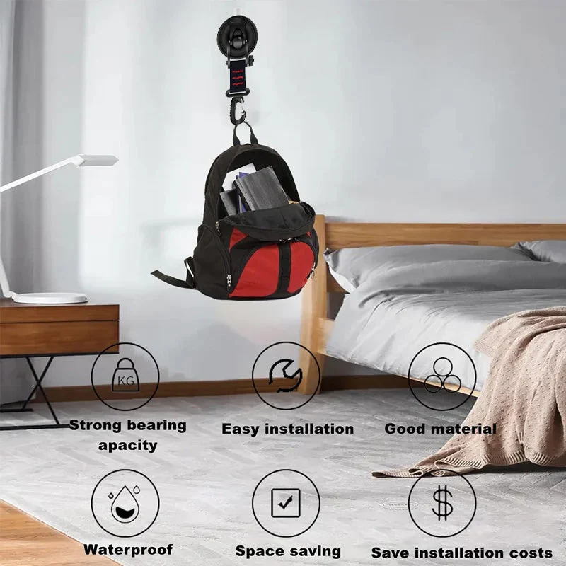 Heavy Duty Vacuum Suction Cup with Hook - Image 7
