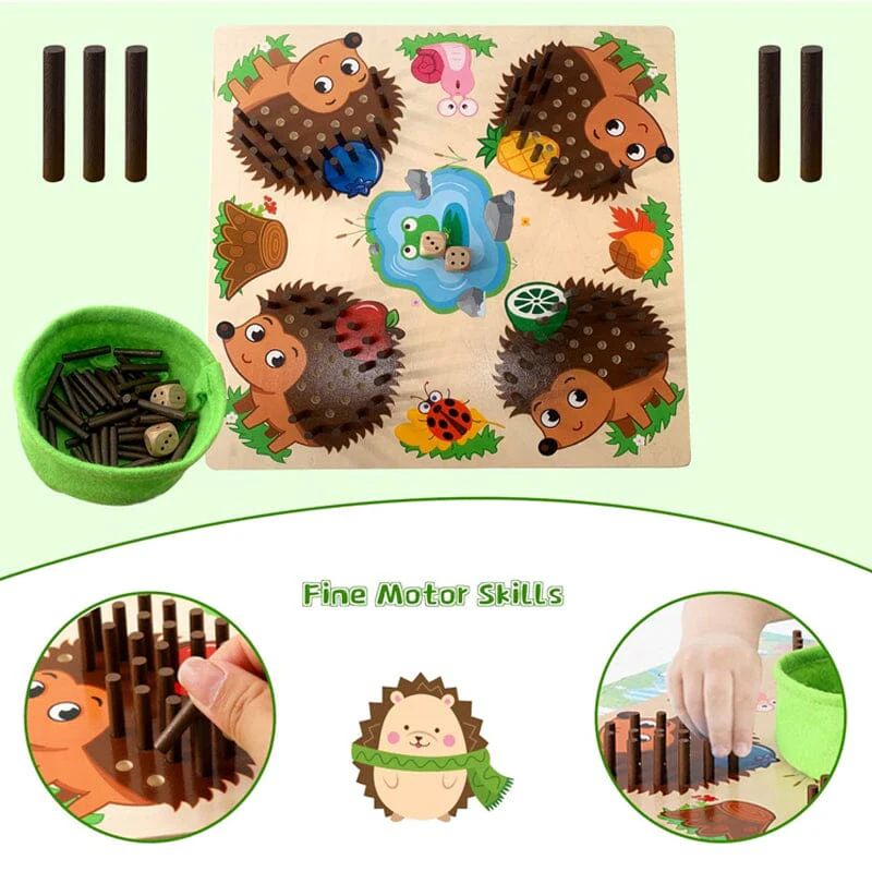 Hedgehog Counting Early Learning Toys - Image 5