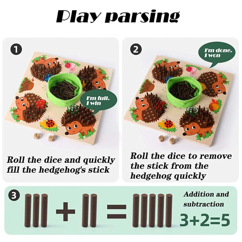 Hedgehog Counting Early Learning Toys - Image 6