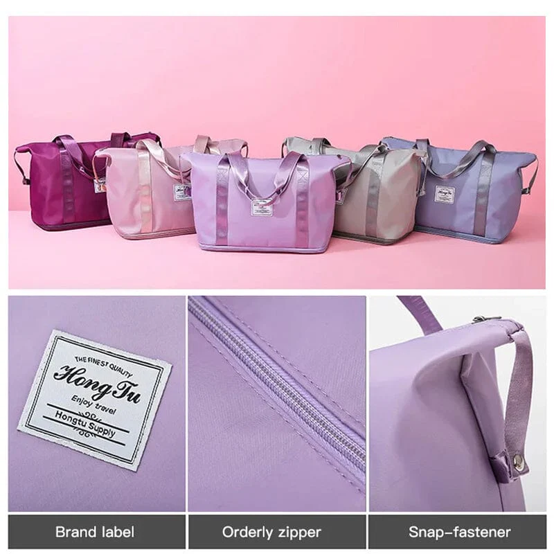 High-capacity Double-layer Wet Separation Travelling Bag - Image 10