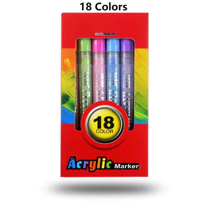 High Pigmented Acrylic Paint Markers - Image 10
