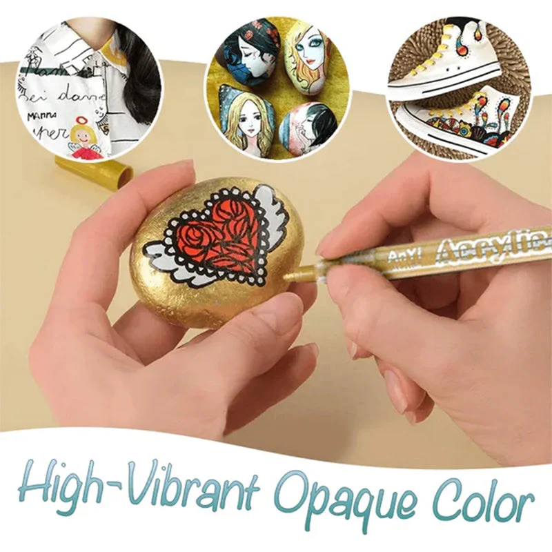 High Pigmented Acrylic Paint Markers - Image 7