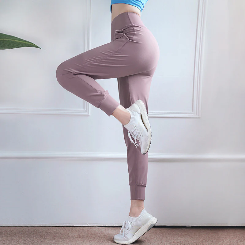 High-Rise Slim Cropped Jogger Pants - Image 5