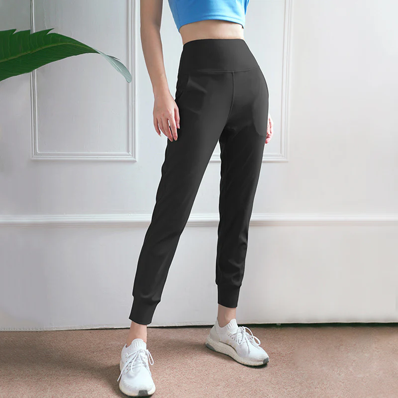 High-Rise Slim Cropped Jogger Pants - Image 6