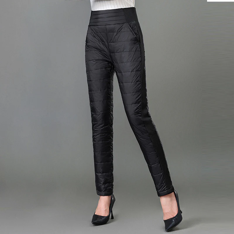 High Waist Light Down Pants - Image 6