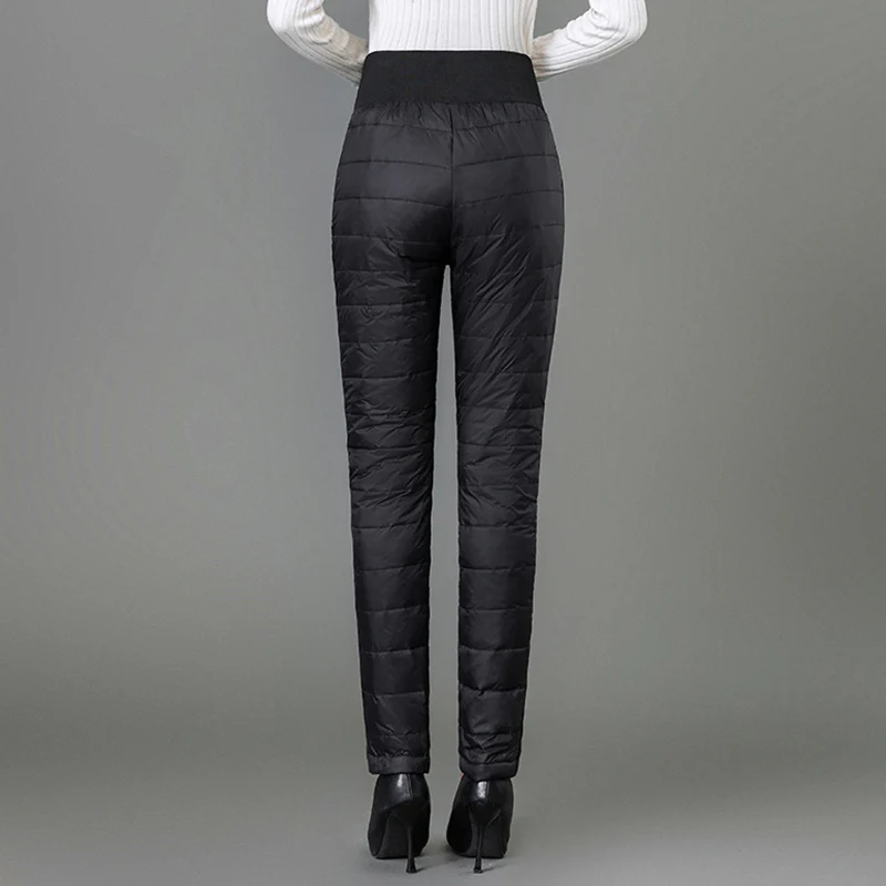 High Waist Light Down Pants - Image 7