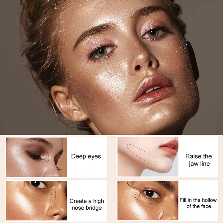 Highlighter Powder Stick Makeup - Image 3