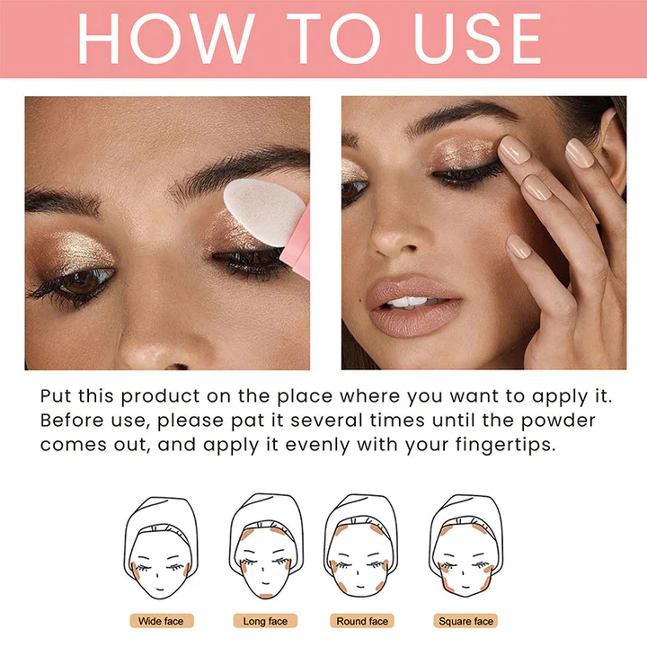 Highlighter Powder Stick Makeup - Image 4