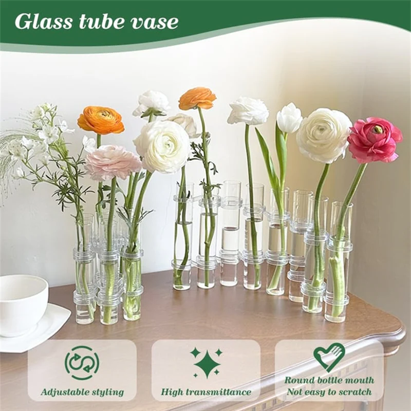 Hinged Flower Vase(6 pcs/8 pcs) - Image 6