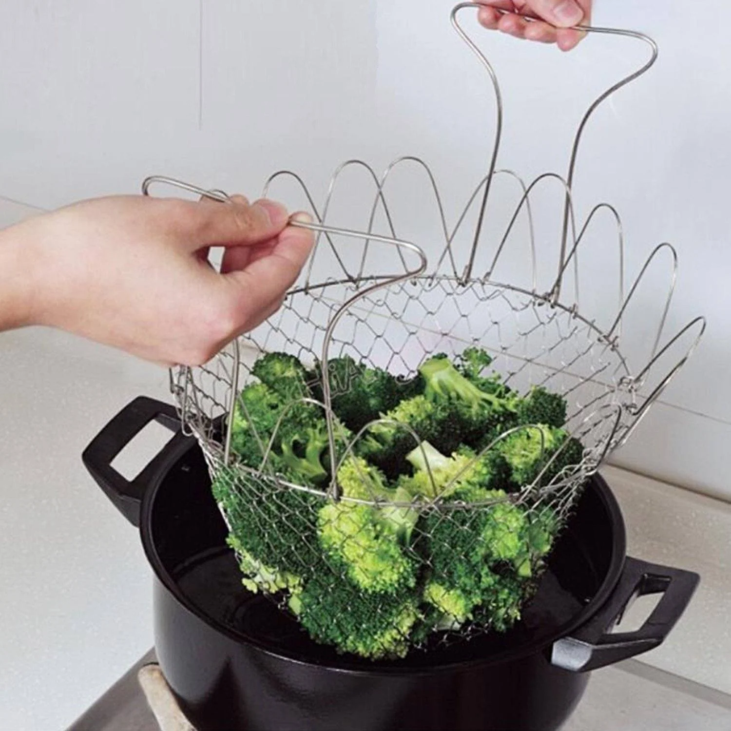Hirundo Stainless Steel Chef Basket - Image 3
