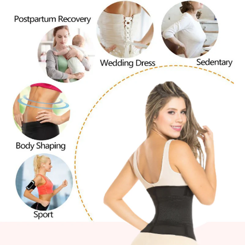Hollow Out Postpartum Corset - Image 8