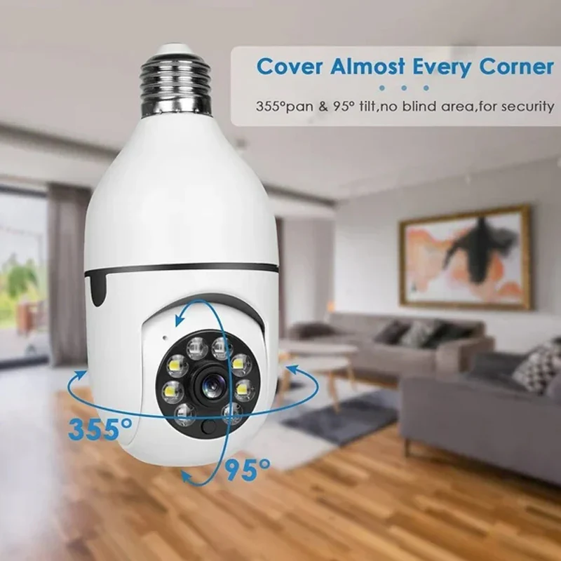 Home Light Bulb Camera ( TF card not included) - Image 4
