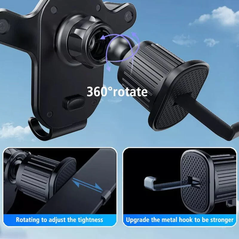 Hook Mount Car Mobile Phone Bracket - Image 7