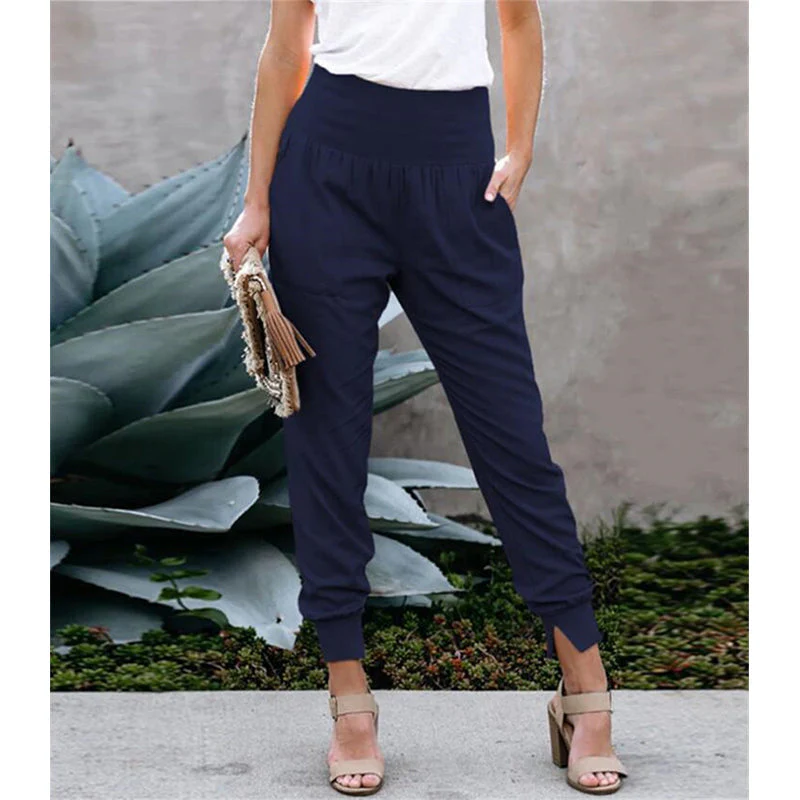 Hot and Bothered Pocketed Cotton Joggers - Image 2