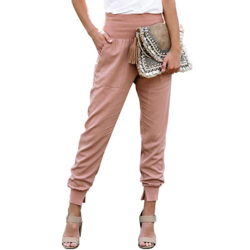 Hot and Bothered Pocketed Cotton Joggers - Image 6