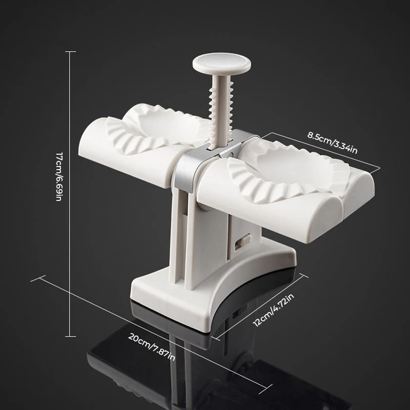 Household Double Head Automatic Dumpling Maker Mould - Image 12