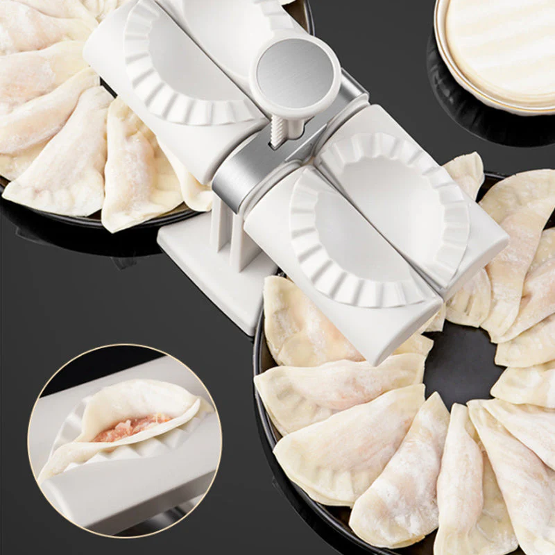 Household Double Head Automatic Dumpling Maker Mould - Image 3