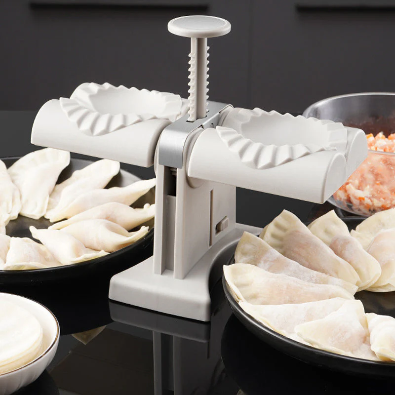 Household Double Head Automatic Dumpling Maker Mould - Image 4